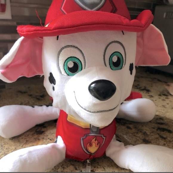🌻Paw Patrol “Marshall” Plush Toy/backpack - Picture 1 of 4